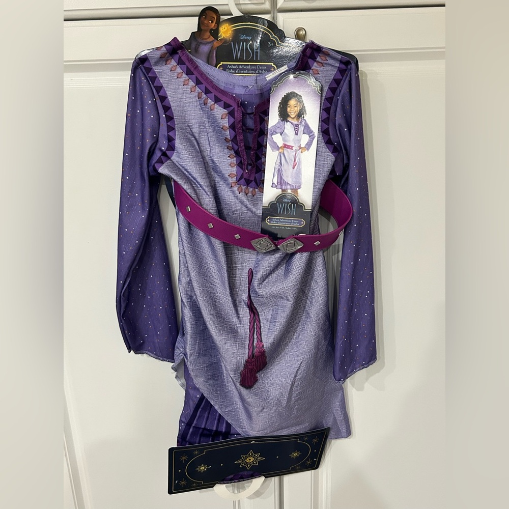 Disney Wish Asha Dress Costume 4-6X NWT